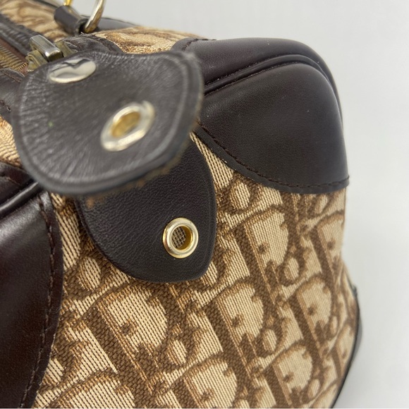Christian Dior Trotter Monogram Boston Bag - Picture 4 of 13